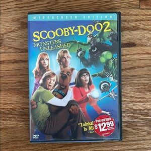🎉HP🎉 🍿3/$10 Scooby-Doo 2: Monsters Unleashed DVD - 2004 ‧ Family/Comedy